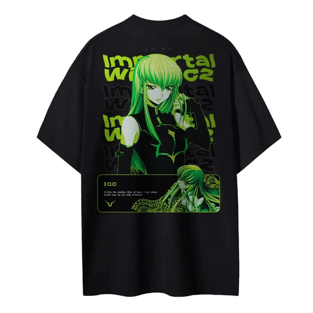 Anime Merchandise Store Japan - تي شيرت كود جياس الجديد C.C.