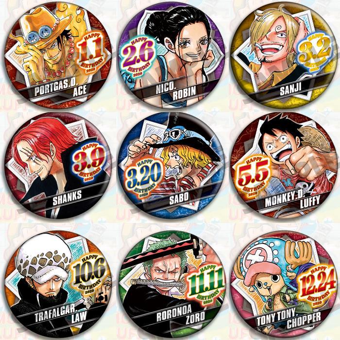 Zoro Anime Merchandise - قطعة واحدة مجموعة شارات أنيمي البضائع