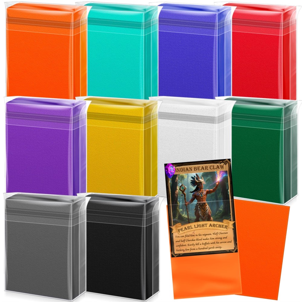 Collector Card Sleeve - 50 قطعة من أغلفة البطاقات لبطاقات