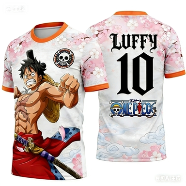 Anime Themed Merchandise - قميص تدريب بنمط أنيمي 2026 سريع