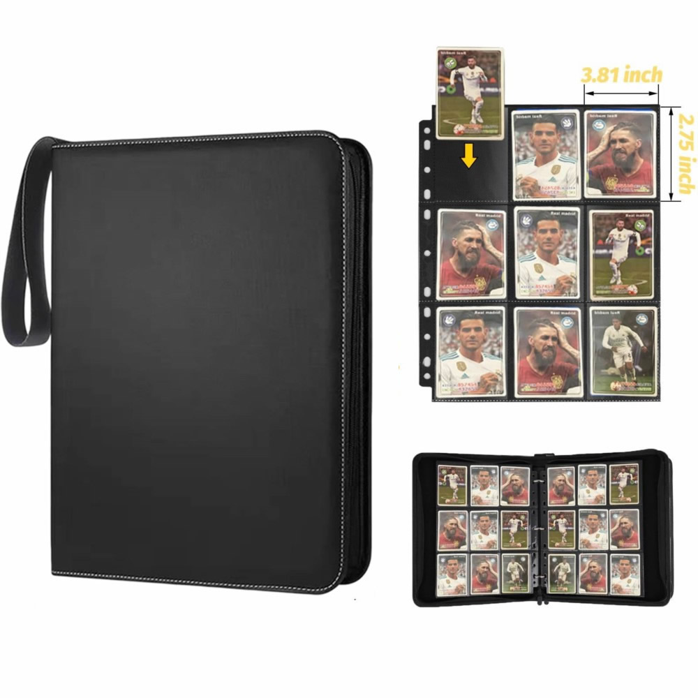 Collector Card Sleeve - ألبوم بطاقات بـ 9 جيوب مزدوجة