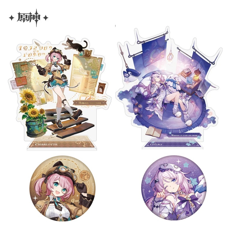 Anime Merchandise Licensing - مجموعة دبابيس وحوامل شخصيات أنيمي مرخصة