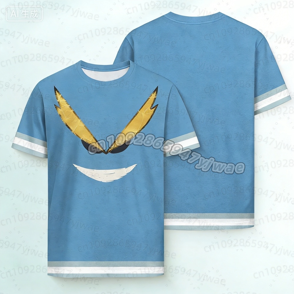 Anime Themed Merchandise - تي شيرت صيفي للرجال والنساء بتصميم