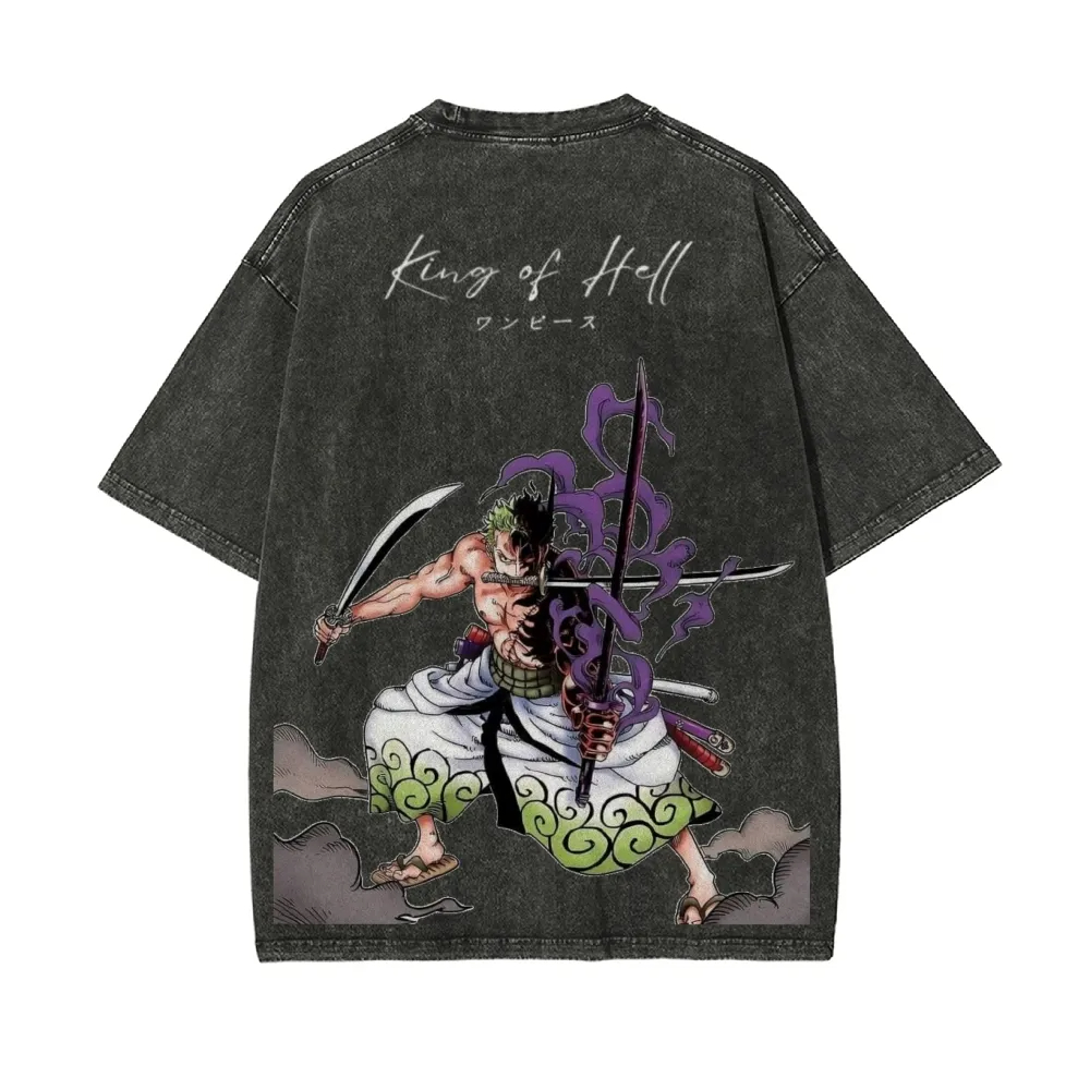 Zoro Anime Merchandise - قطعة واحدة زورو ملك الجحيم خمر