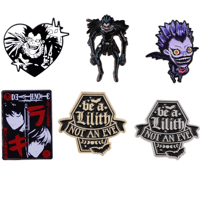 Enamel Pin Set - دبابيس وشارات وبروشات مينا بتصميم كرتوني