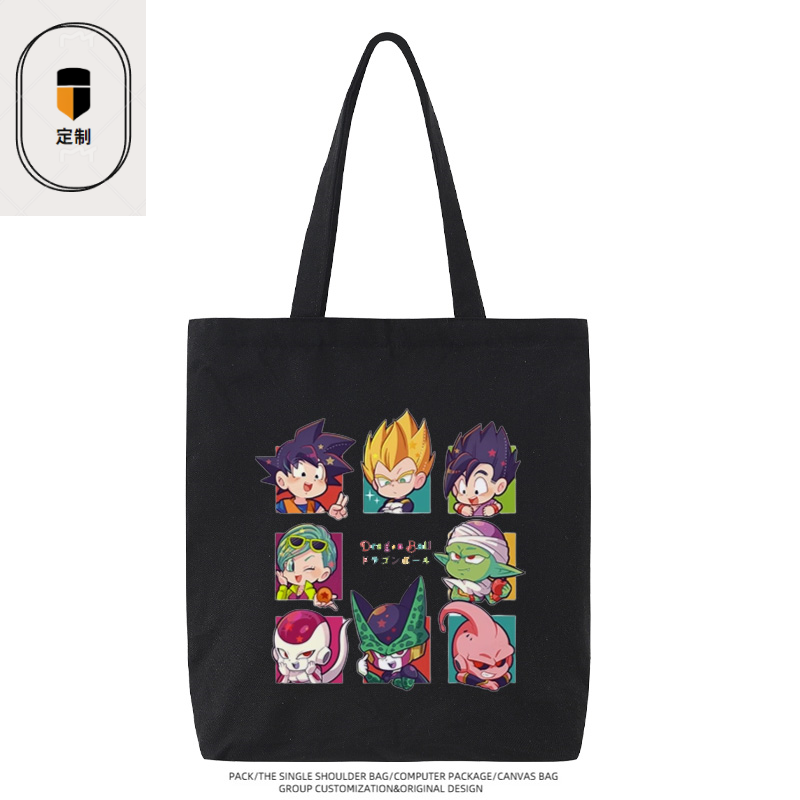 Anime Merchandise Japan - حقيبة قماشية لطيفة بتصميم دراغون بول