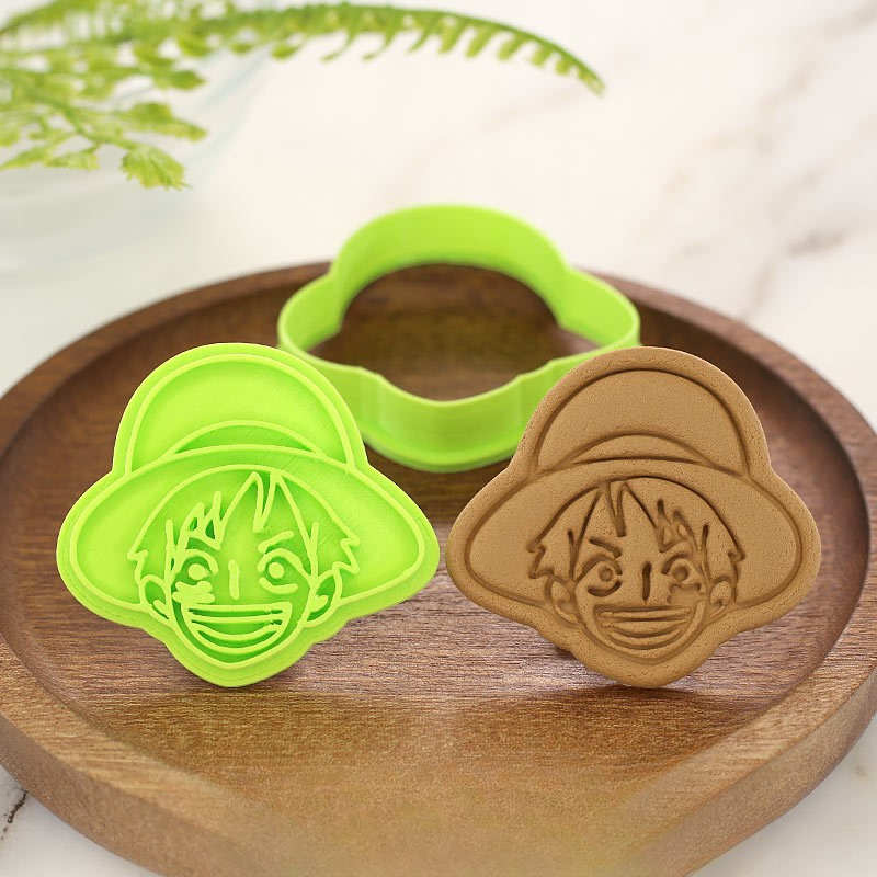 Zoro Anime Merchandise - قالب طهي وتشكيل على شكل شخصيات
