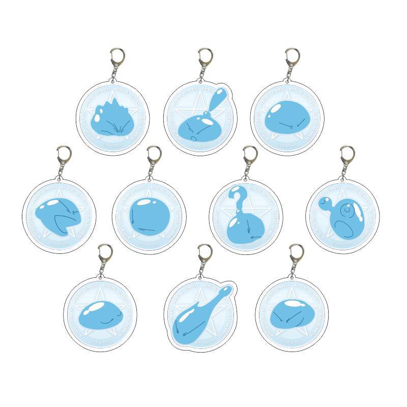 سلسلة مفاتيح أكريليك من لعبة ج - مراجعة Anime Merchandise Keychains وسعره