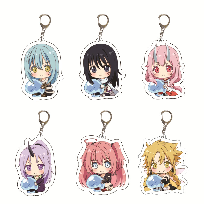 سلسلة مفاتيح أكريليك من لعبة ج - مراجعة Anime Merchandise Keychains وسعره
