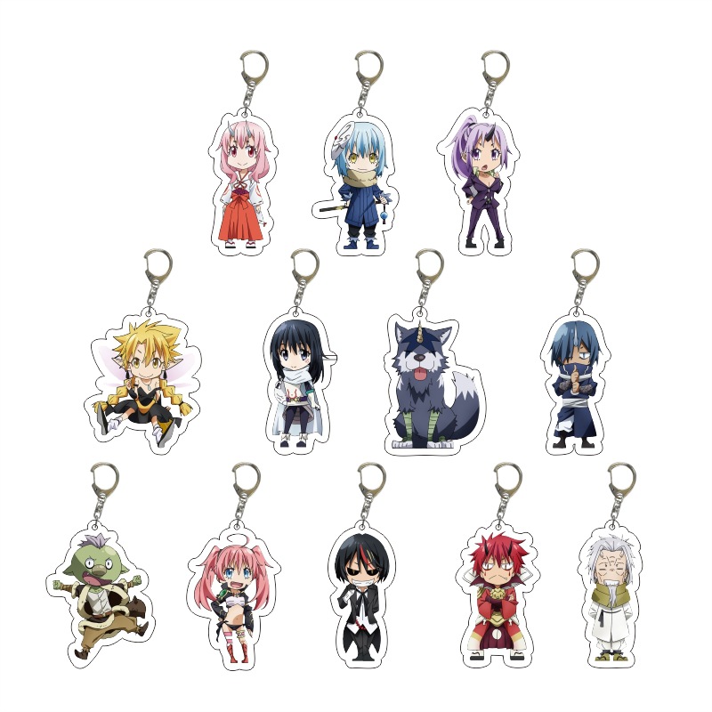 سلسلة مفاتيح أكريليك من لعبة ج - مراجعة Anime Merchandise Keychains وسعره