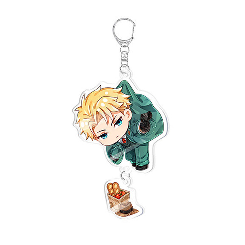 حامل مفاتيح أكريليك للمكتب من  - مراجعة Anime Merchandise Licensing وسعره