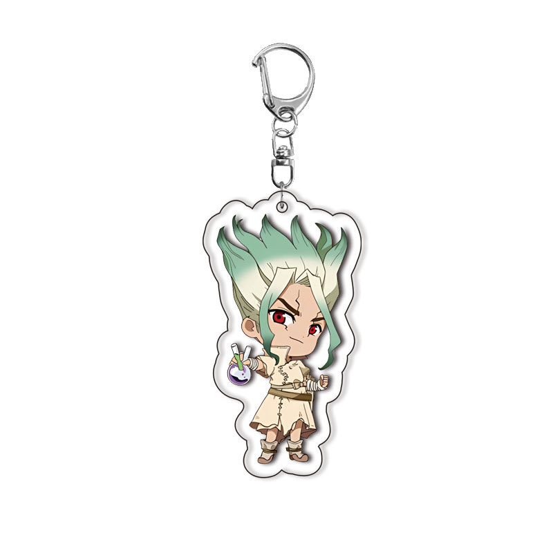 سلسلة مفاتيح أكريليك مزدوجة ال - مراجعة Anime Merchandise Keychains وسعره