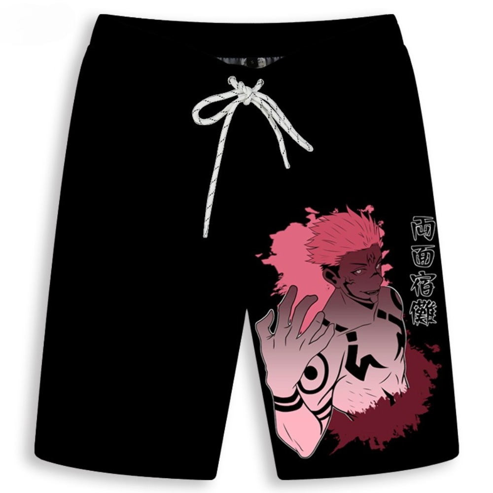 الرجال جوجو ساتورو السراويل ال - مراجعة Anime Merchandise Store Japan وسعره