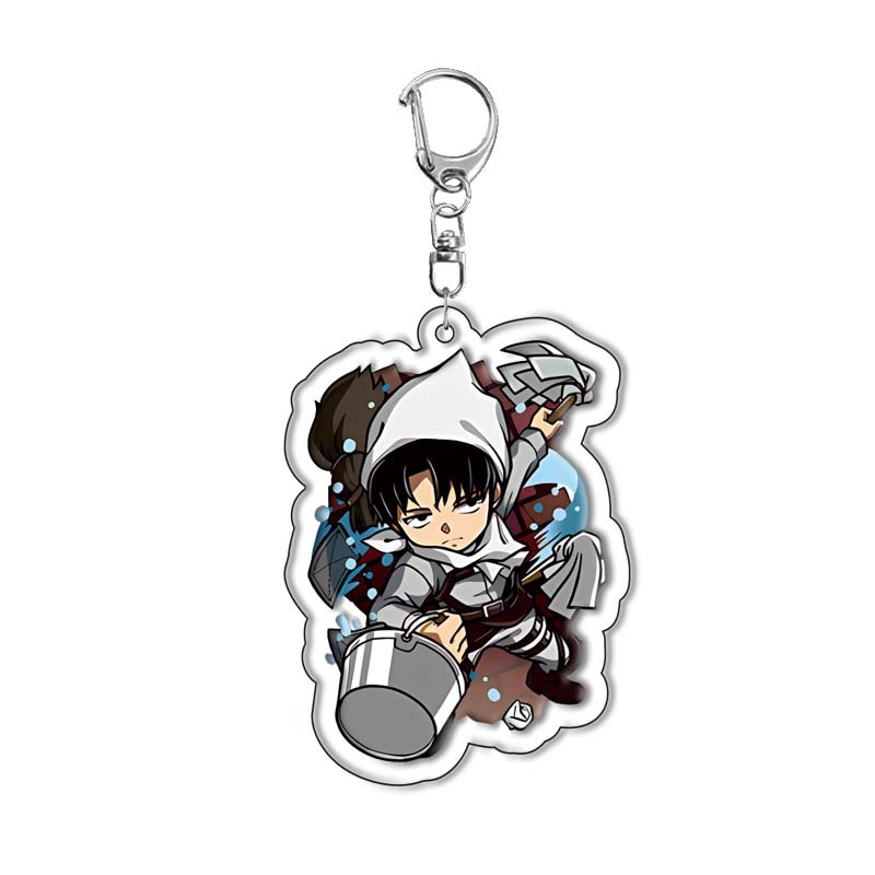 سلسلة مفاتيح هجوم العمالقة من  - مراجعة Anime Merchandise Keychains وسعره