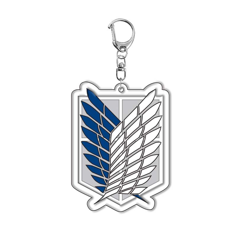 سلسلة مفاتيح هجوم العمالقة من  - مراجعة Anime Merchandise Keychains وسعره