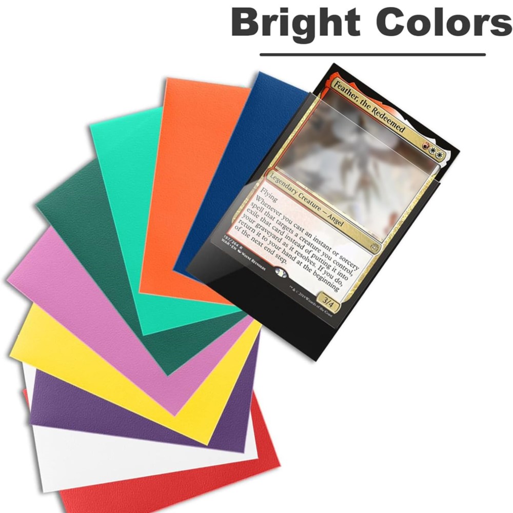 50 قطعة من أغلفة البطاقات لبطا - مراجعة Collector Card Sleeve وسعره