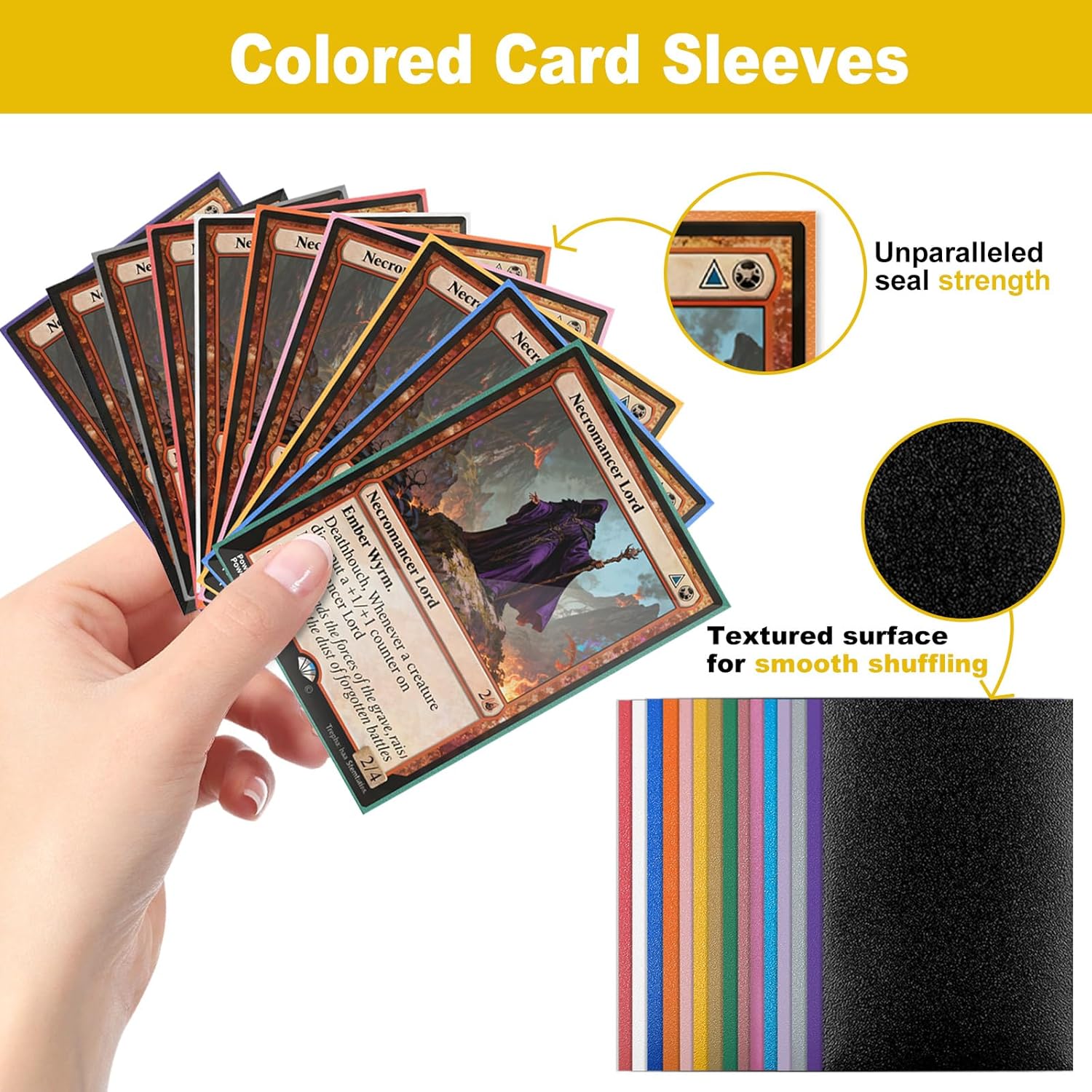 150 قطعة من أغلفة البطاقات الم - مراجعة Collector Card Sleeve وسعره