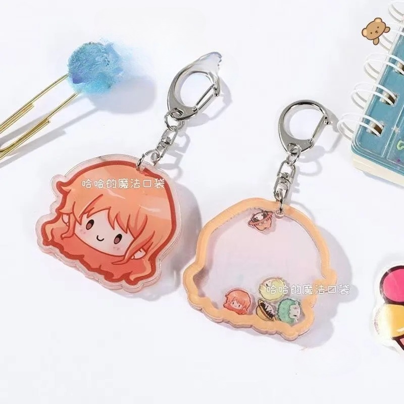 سلسلة مفاتيح كرتونية لطيفة لشخ - مراجعة Anime Merchandise Keychains وسعره