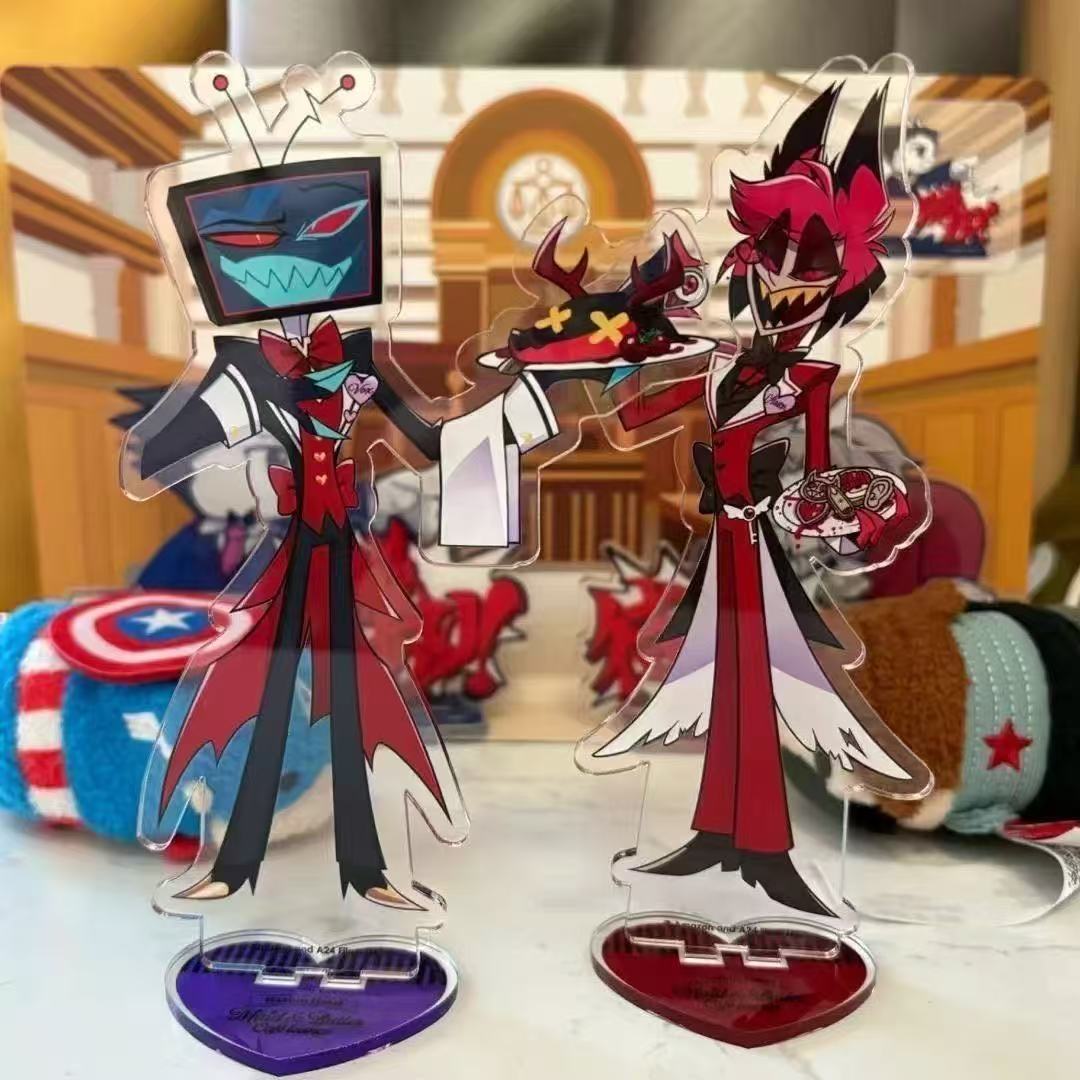 2 قطعة ملحقات أنيمي Hazbin Ala - مراجعة Anime Merch وسعره