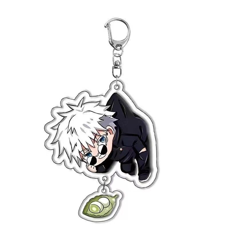 سلسلة مفاتيح أكريليك بتصميم فن - مراجعة Anime Merchandise Keychains وسعره