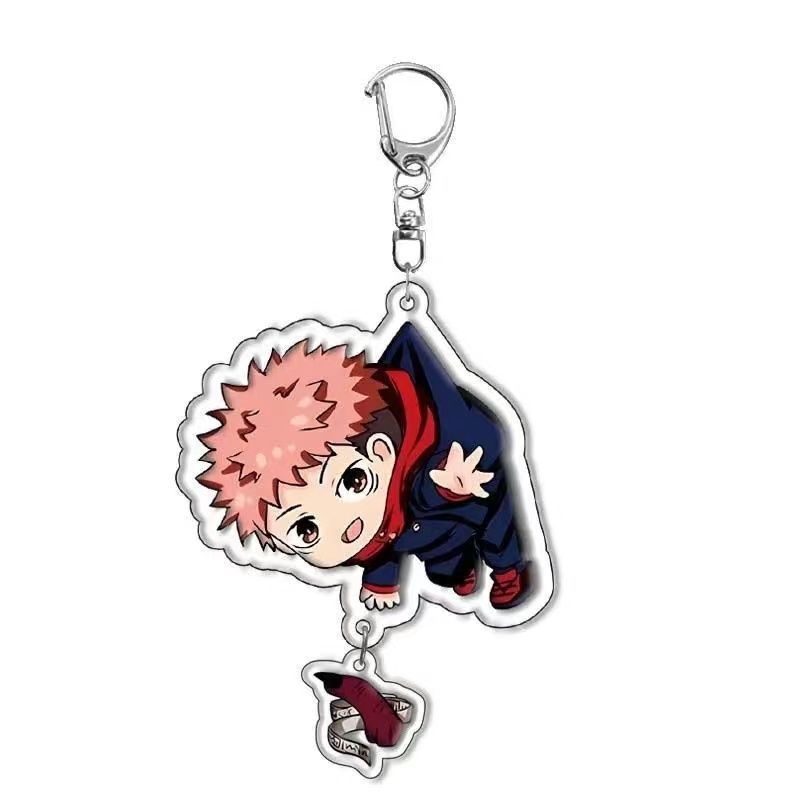 سلسلة مفاتيح أكريليك بتصميم فن - مراجعة Anime Merchandise Keychains وسعره