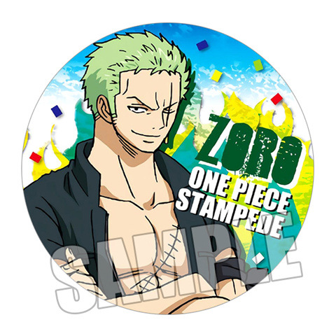 قطعة واحدة فيلم ختم أنيمي شارة - مراجعة Zoro Anime Merchandise وسعره
