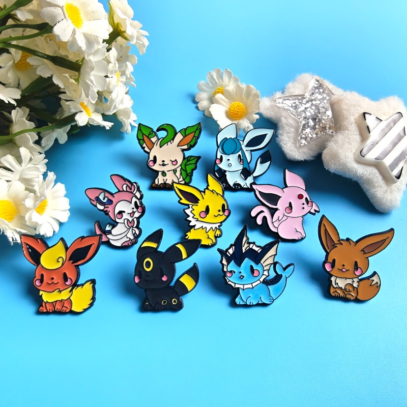 مجموعة دبابيس أنيمي إلف من 9 ق - مراجعة Enamel Pin Set وسعره