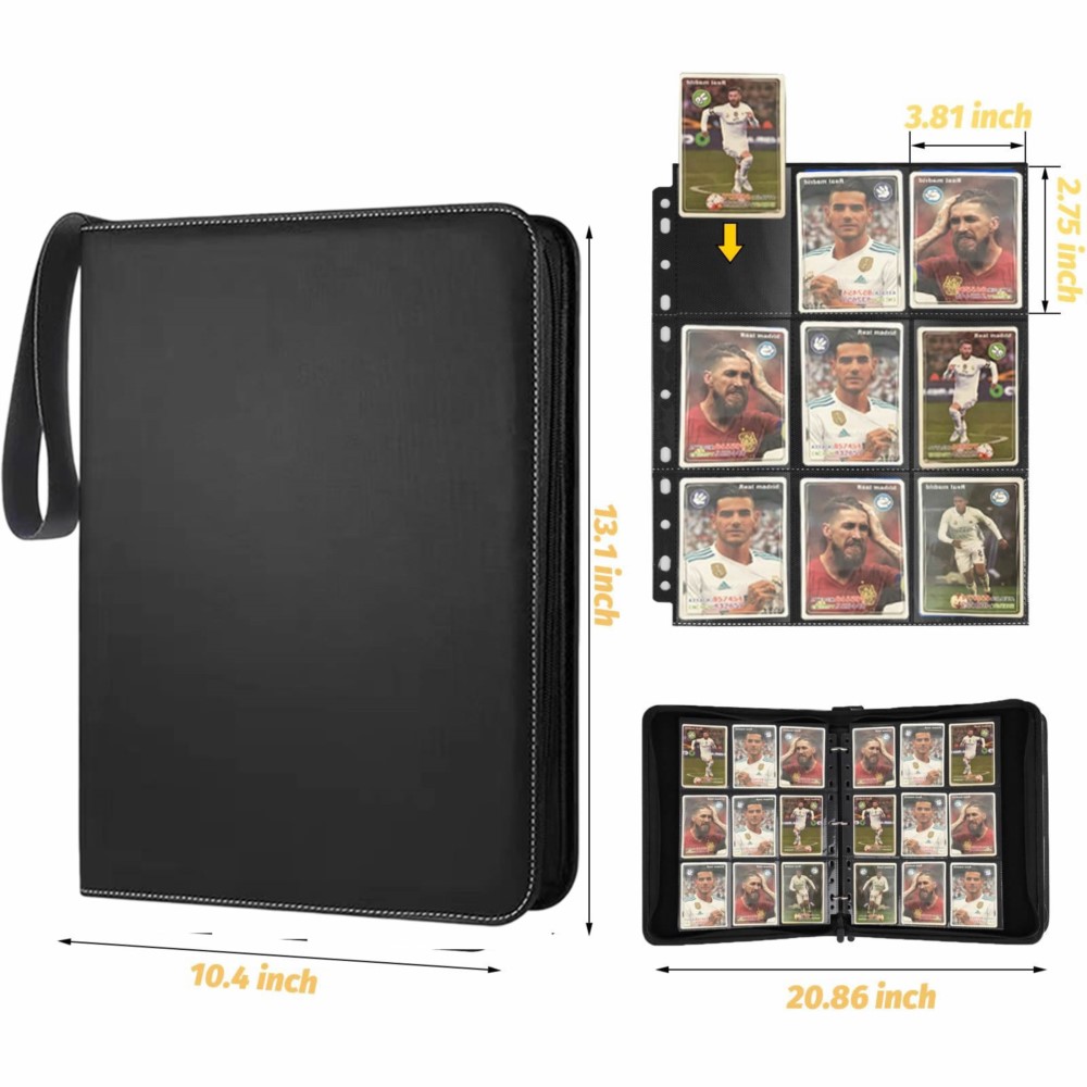 ألبوم بطاقات بـ 9 جيوب مزدوجة  - مراجعة Collector Card Sleeve وسعره