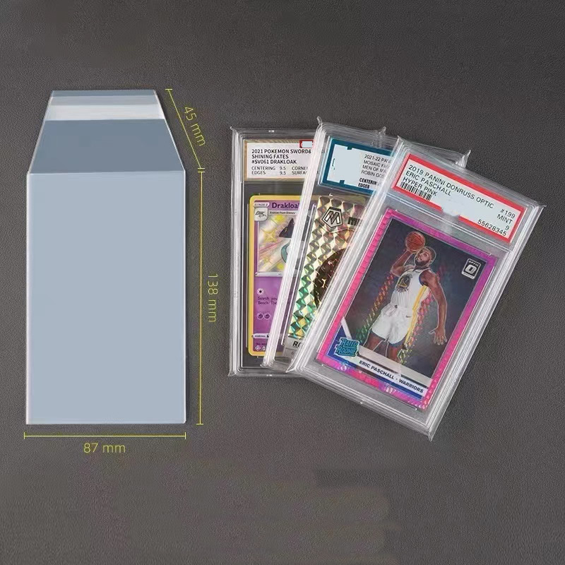 100 قطعة من أغلفة البطاقات الم - مراجعة Collector Card Sleeve وسعره