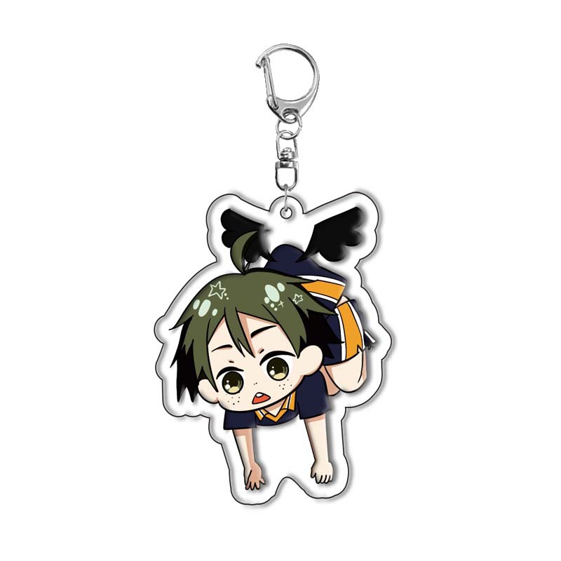 هايكيو!! سلسلة مفاتيح أكريليك  - مراجعة Anime Merchandise Keychains وسعره