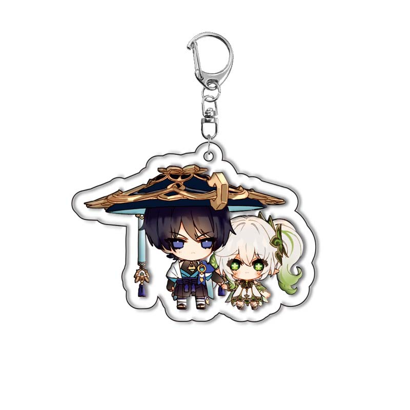 سلسلة مفاتيح أكريليك لشخصيات ج - مراجعة Anime Merchandise Keychains وسعره