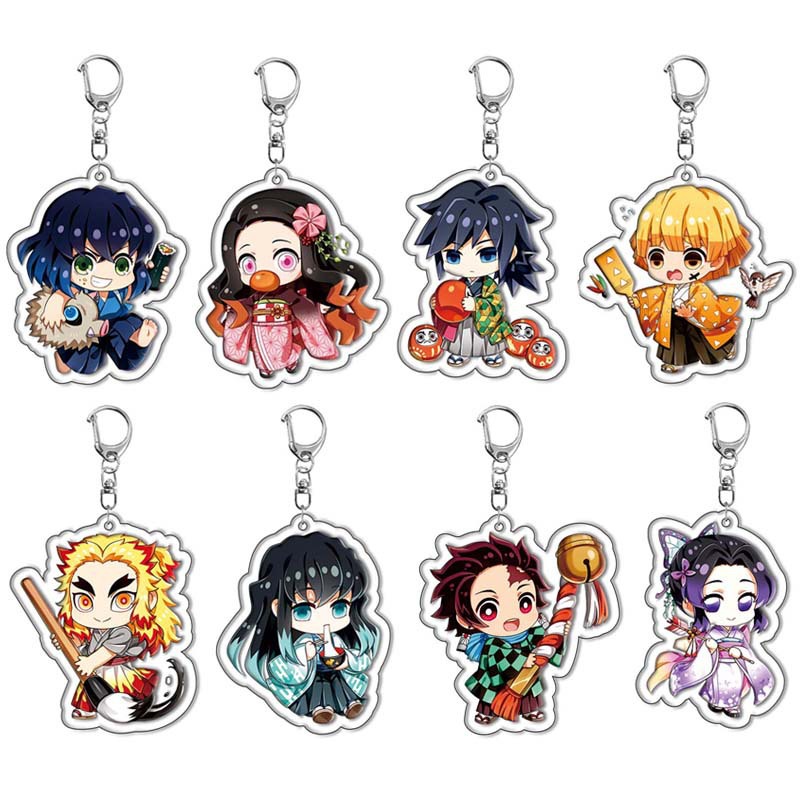 شيطان القاتل كيميتسو لا يابا ت - مراجعة Anime Merchandise Keychains وسعره