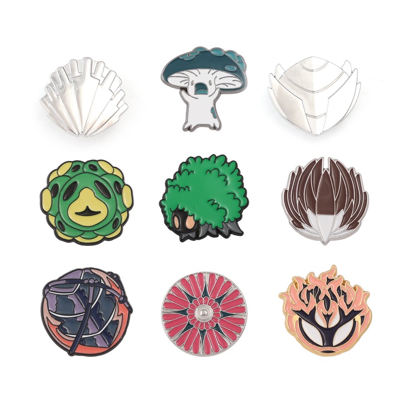 دبابيس زينة وشارات من سبيكة هو - مراجعة Enamel Pin Set وسعره