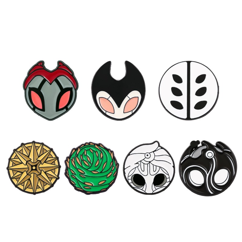 دبابيس زينة وشارات من سبيكة هو - مراجعة Enamel Pin Set وسعره