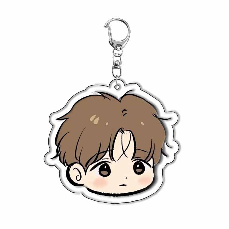 سلسلة مفاتيح أكريليك بتصميم شخ - مراجعة Anime Merchandise Keychains وسعره