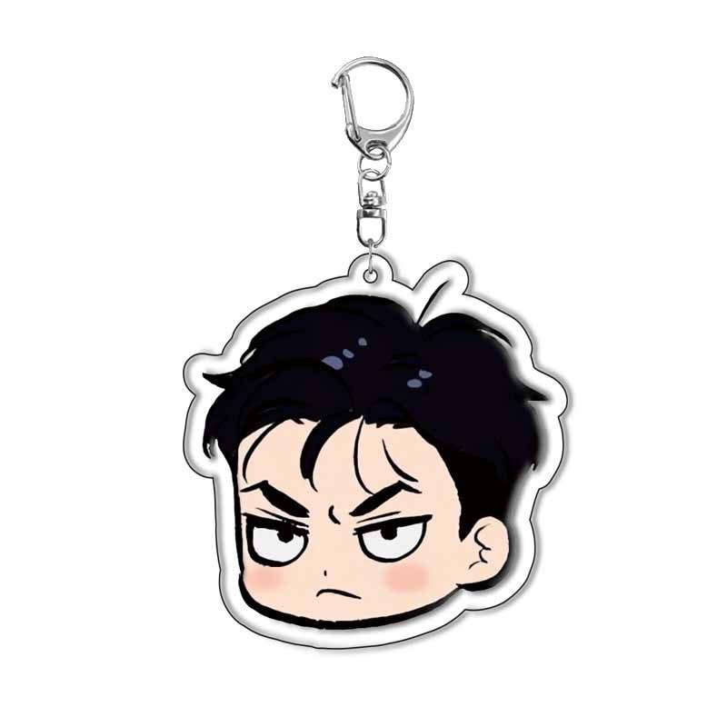 سلسلة مفاتيح أكريليك بتصميم شخ - مراجعة Anime Merchandise Keychains وسعره