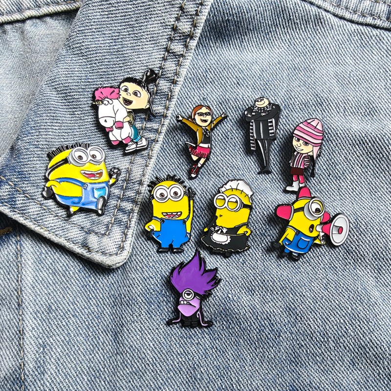 9 قطع جديدة من دبابيس البروش ا - مراجعة Enamel Pin Set وسعره