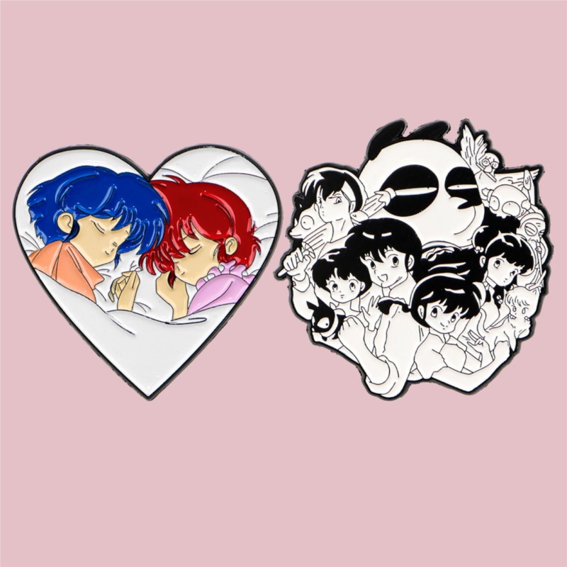 دبابيس وشارات وبروشات مينا بتص - مراجعة Enamel Pin Set وسعره