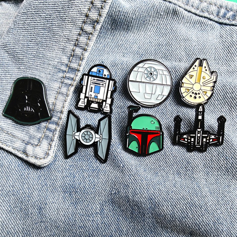 مجموعة دبابيس وشارات معدنية مي - مراجعة Enamel Pin Set وسعره