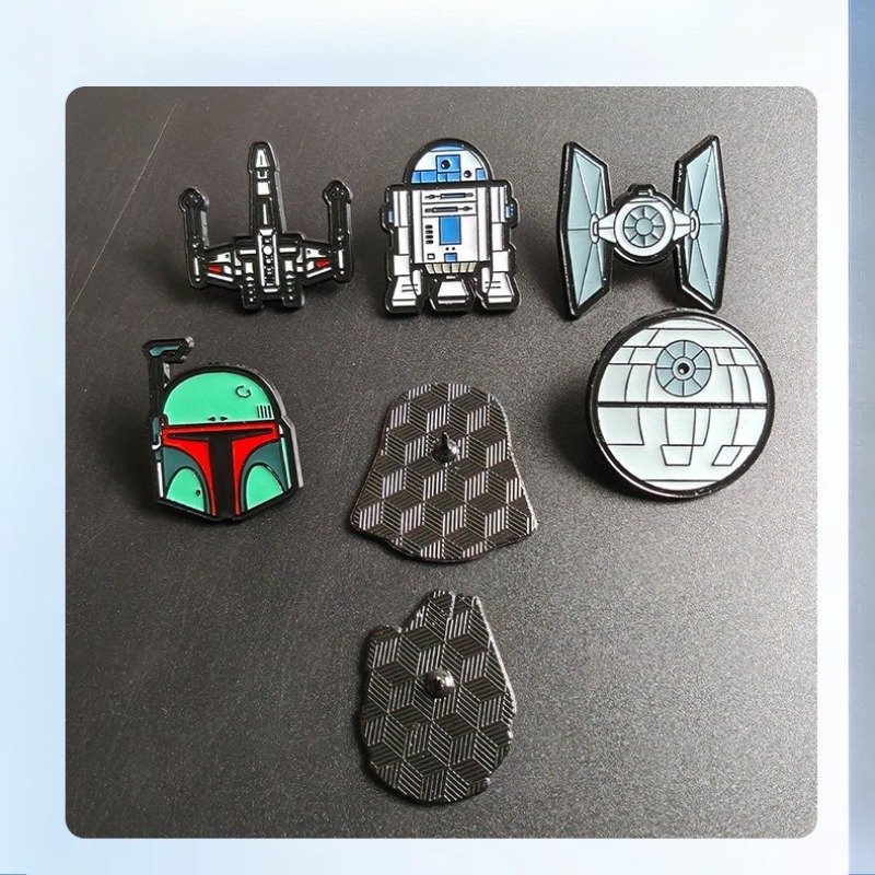 مجموعة دبابيس وشارات معدنية مي - مراجعة Enamel Pin Set وسعره