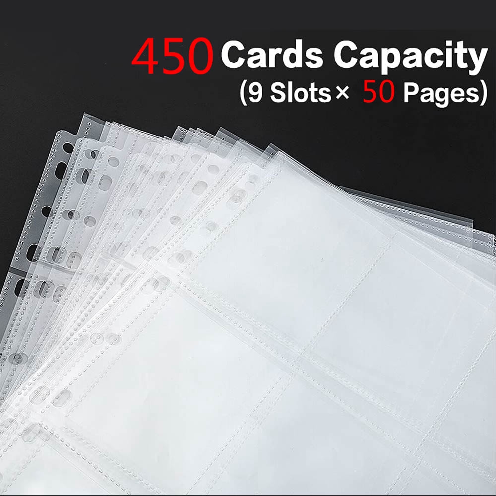 50 صفحة 450 جيوب جانب واحد حام - مراجعة Collector Card Sleeve وسعره