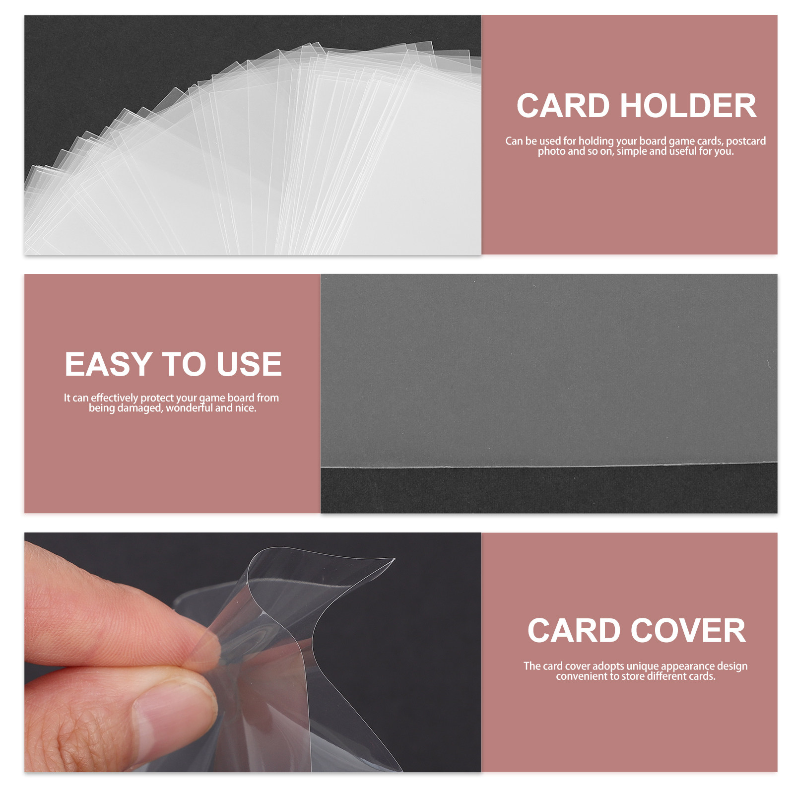 100 ورقة من أغلفة حماية أنيقة  - مراجعة Collector Card Sleeve وسعره