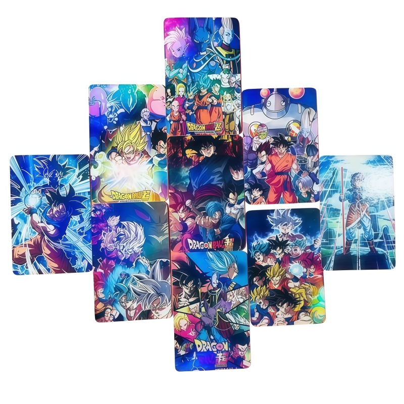 50 قطعة من بطاقات دراغون بول ا - مراجعة Anime Merchandise Japan وسعره