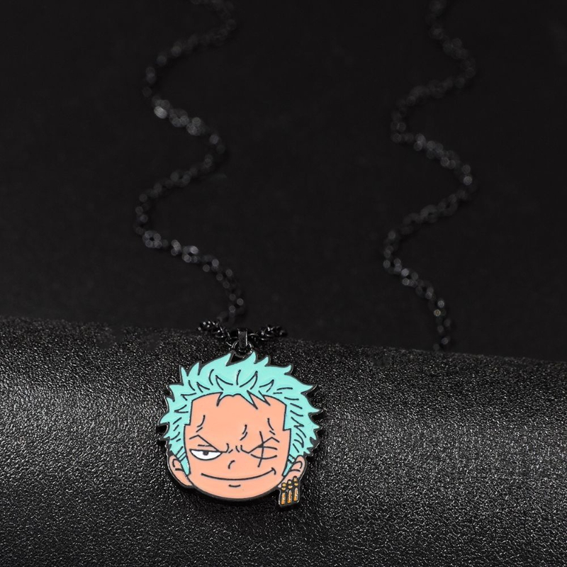 قلادة شخصيات أنمي ون بيس الجدي - مراجعة Zoro Anime Merchandise وسعره