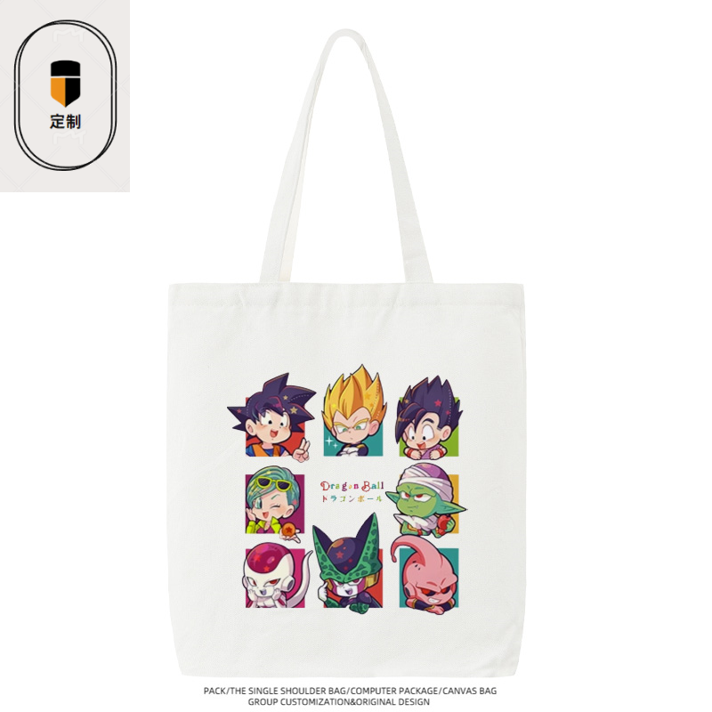حقيبة قماشية لطيفة بتصميم دراغ - مراجعة Anime Merchandise Japan وسعره